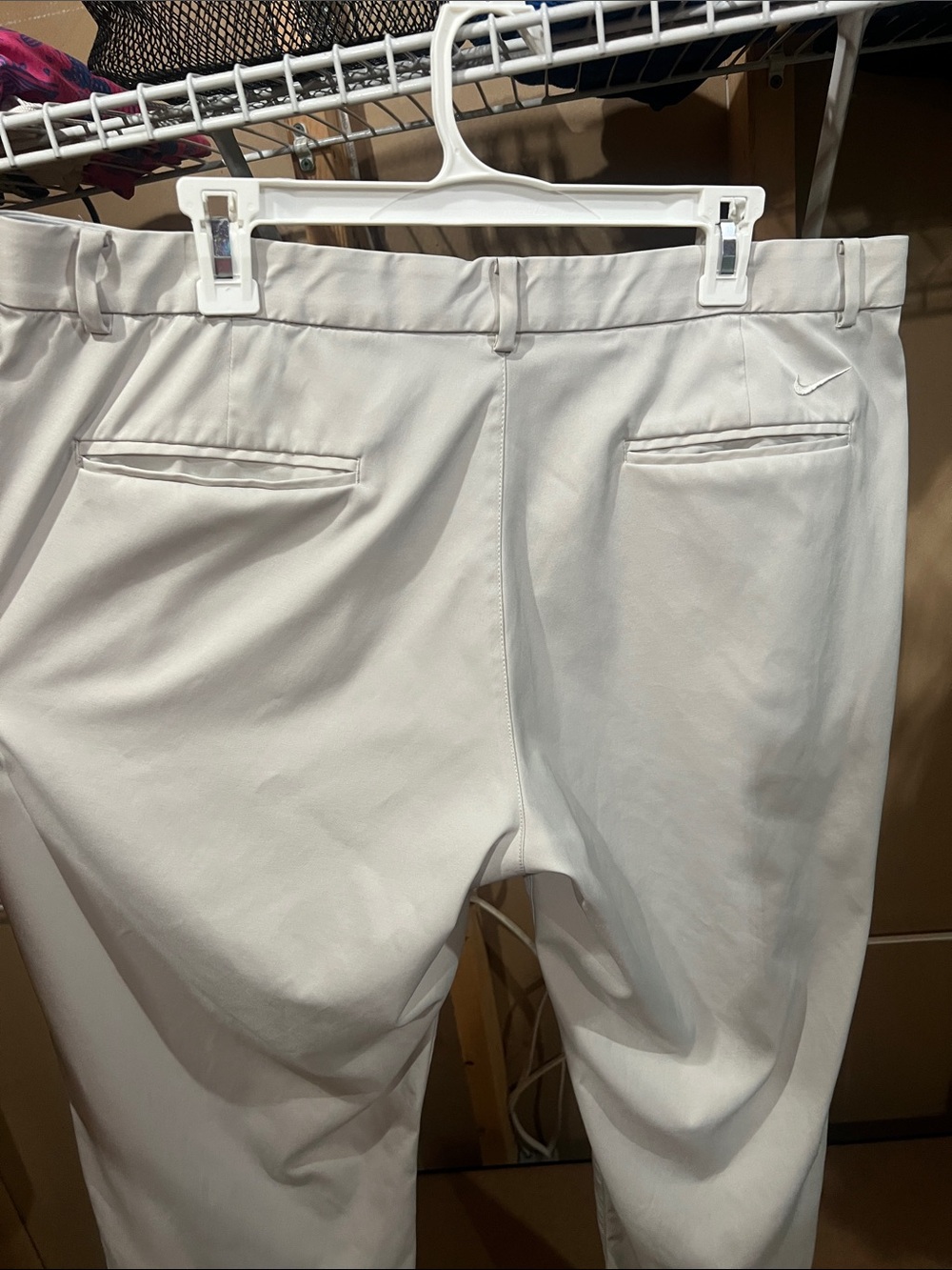 Nike White Men's Performance Golf Pants